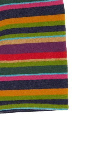 Gallo Berretto reversibile unisex pile blu righe multicolor AP104373 31605 Gallo 