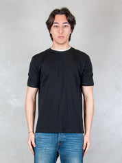 Seinse Tshirt <BR/>Doppio Collo TE3215 NERO Seinse 