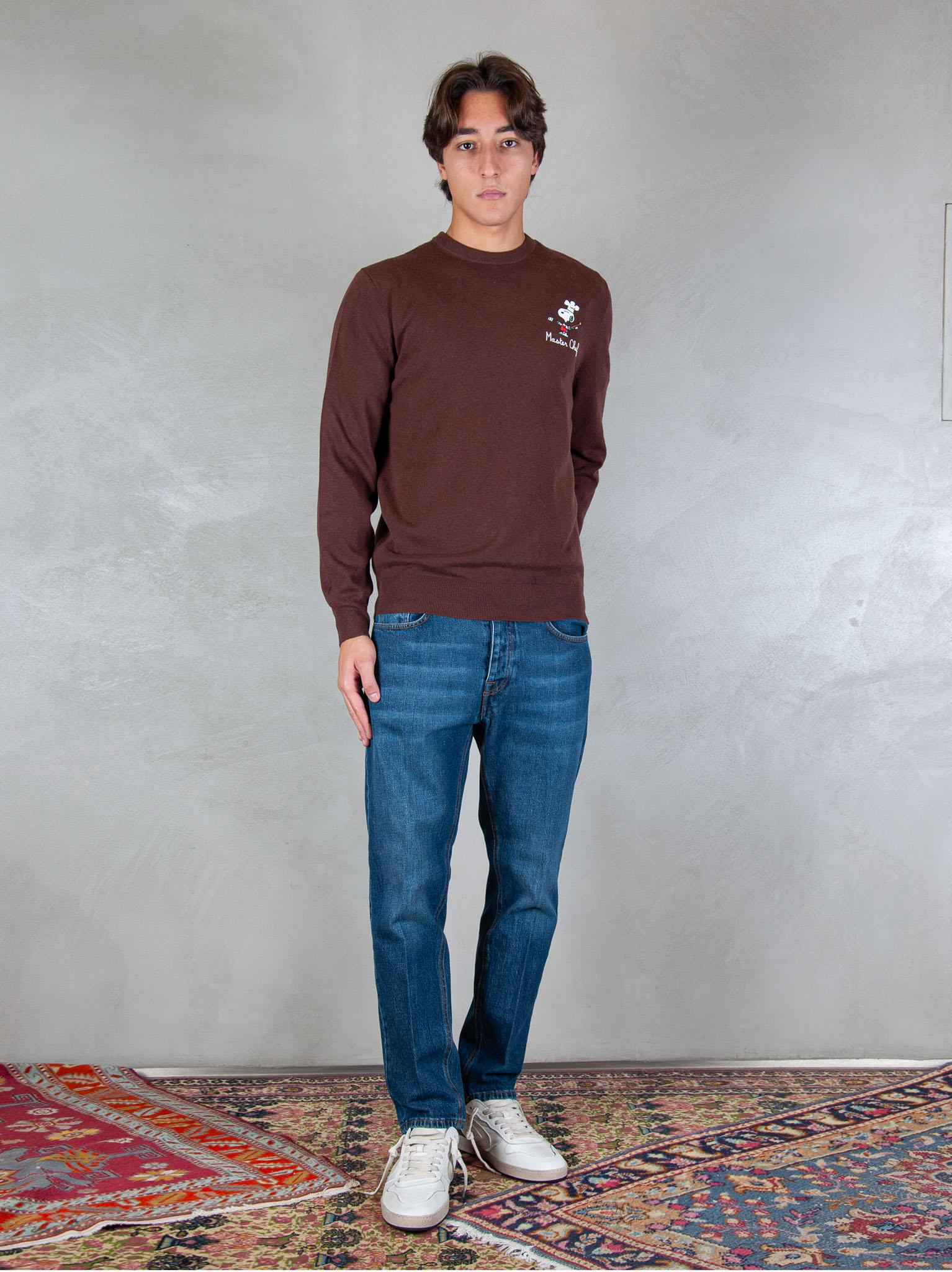 MC2 Saint Barth maglia Heron embroyed wool HER0024 03102I MC2 St Barth 