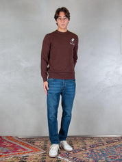 MC2 Saint Barth maglia <BR/>Heron embroyed wool HER0024 03102I MC2 St Barth 