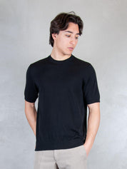 Markup Maglia <BR/>Tshirt MK10004 NERO MarkUp 