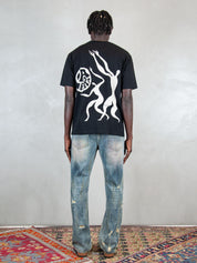 Parra T-shirt <BR/>Play ball 55272 BLACK Parra 