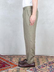 Seinse Pantaloni <BR/>Lino PSE1523 MILITARE Seinse 