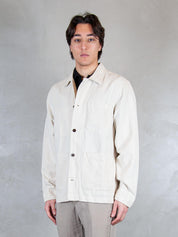 Chesapeak's Overshirt <BR/>Saint Malò SAINT MALO CTN/LIN-IVORY Chesapeak's 