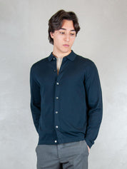Raphael1966 Maglia <BR/>Camicia Cotone Egiziano DK17039 BLU NOTTE Raphael - Dkt 