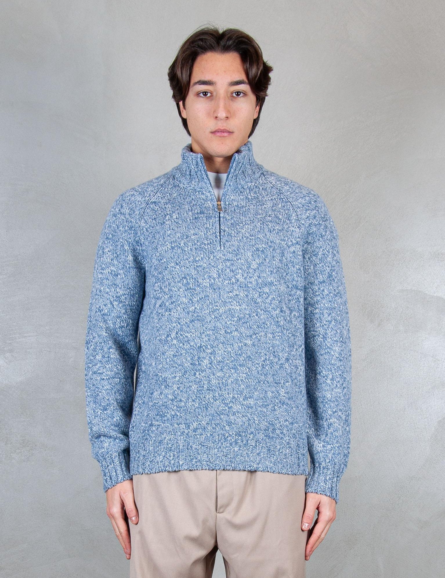 >Lupetto zip mulinè 10194-25713 822 Raphael - Grnsas 