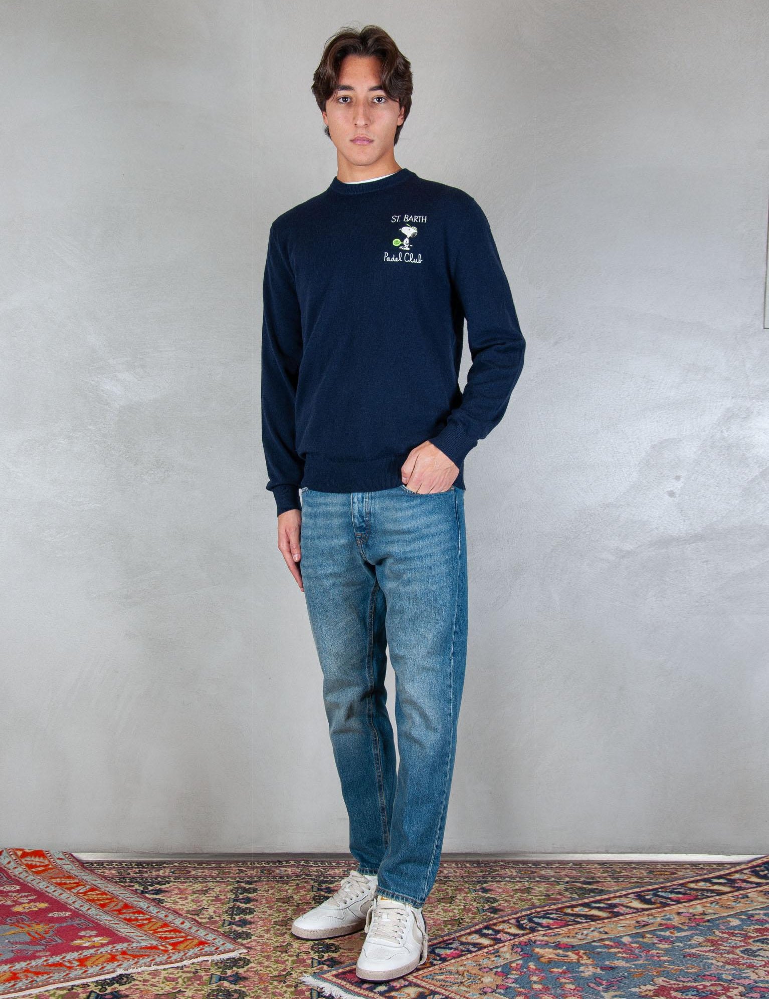 >Heron embroyed wool HER0024 03103I MC2 St Barth 