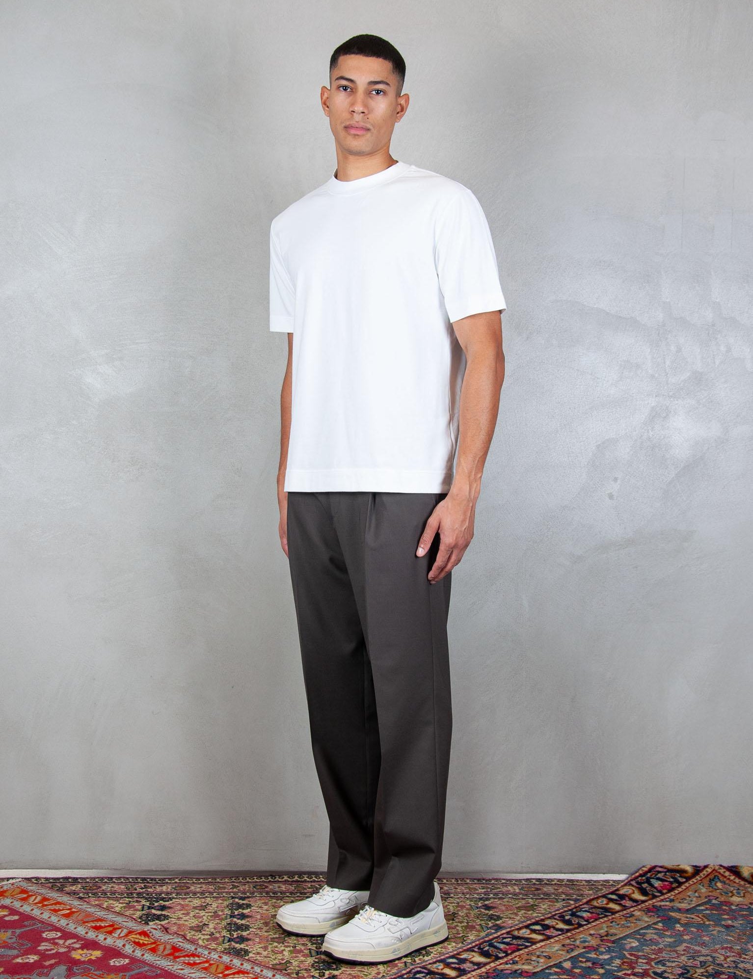 >T-shirt regular CN4952 BIANCO OTT Circolo 