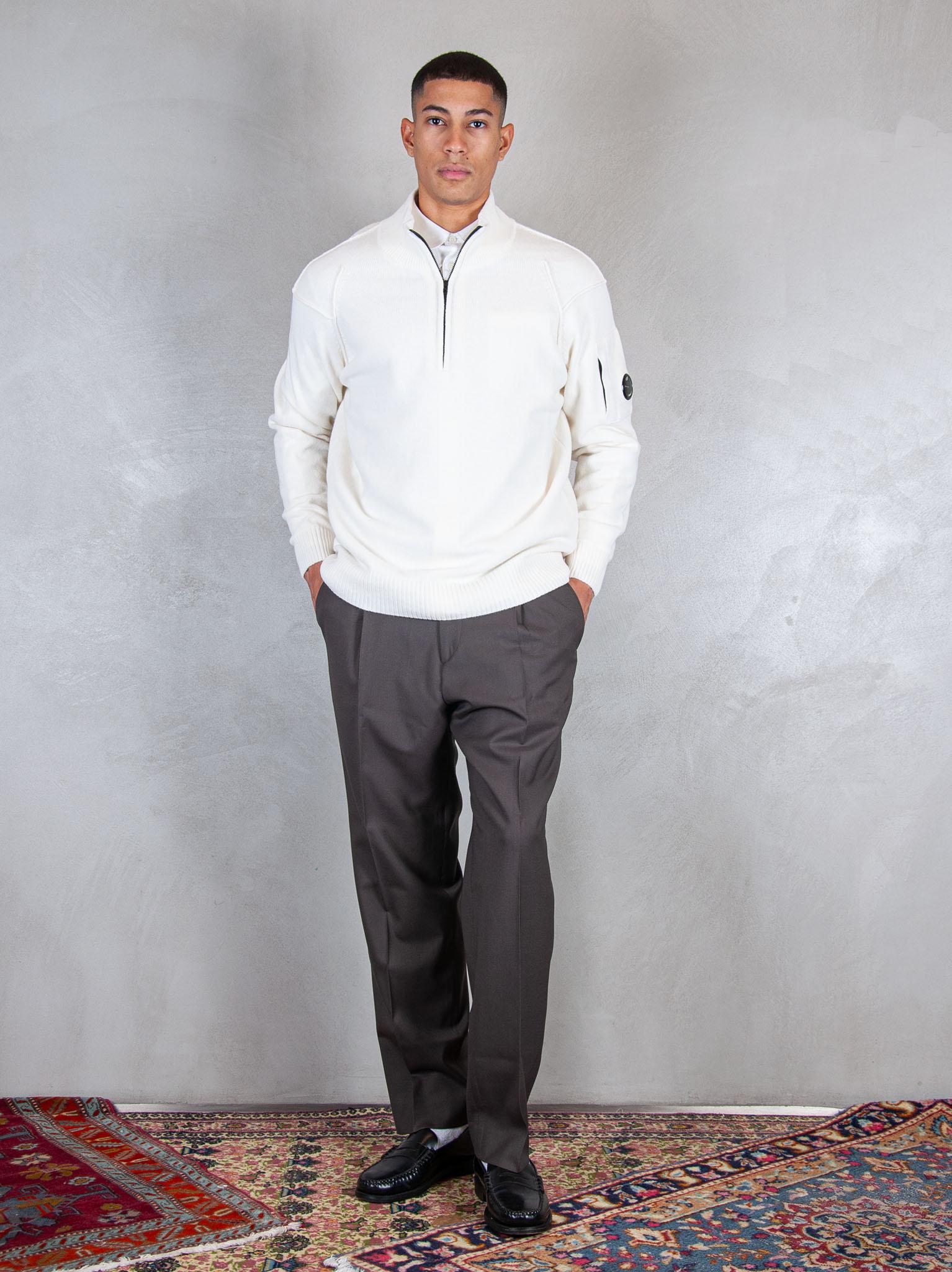 C.P. Company Maglia Lambswool half zip KN709A-110149A 103 C.P. company 