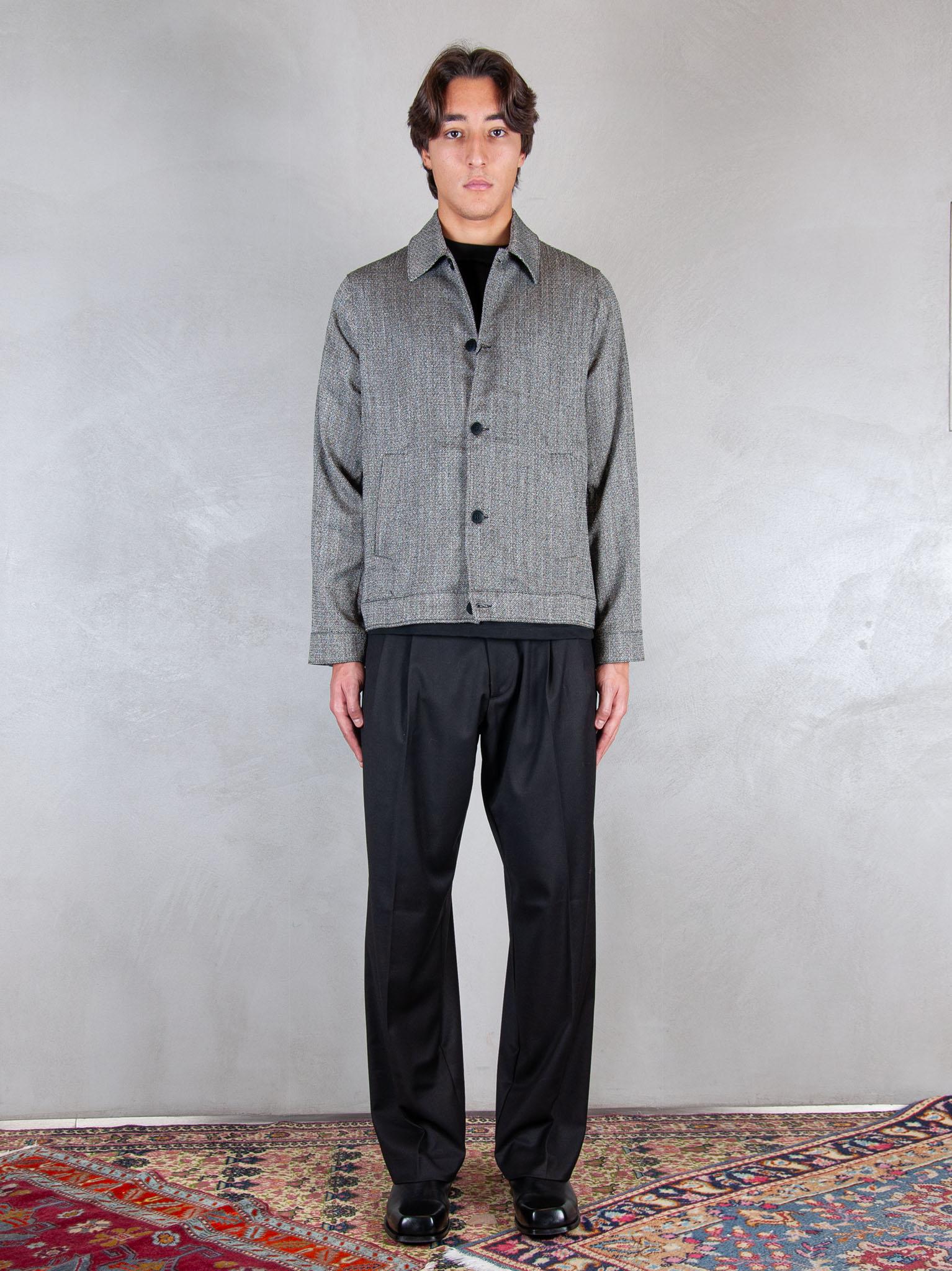 Overshirt CA3448 NERO I'm Brain 