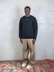 Drôle De Monsieur Felpa <BR/>Le Sweatshirt Slogan Classique SW148-CO127 BL Drôle De Monsieur 