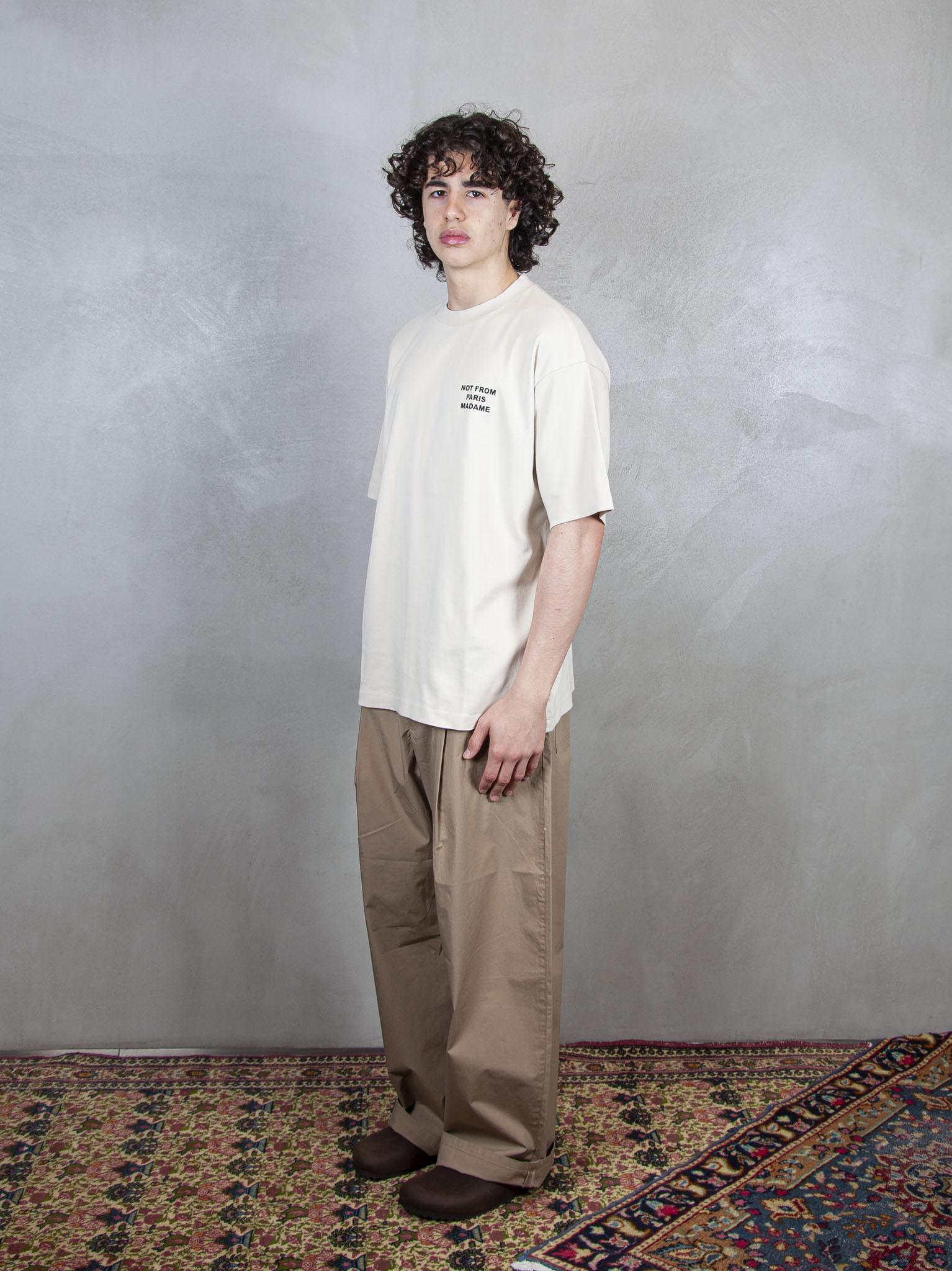 Le T-Shirt Slogan TS203-CO002 MT Drôle De Monsieur 