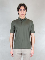 Raphael1966 Polo <BR/>SS Cotone Pima DK17102 MILITARE Raphael - Dkt 