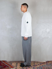 C.P.Company Maglia <BR/>Crewneck Fleece knit KN307A-006170A M12 C.P. company 