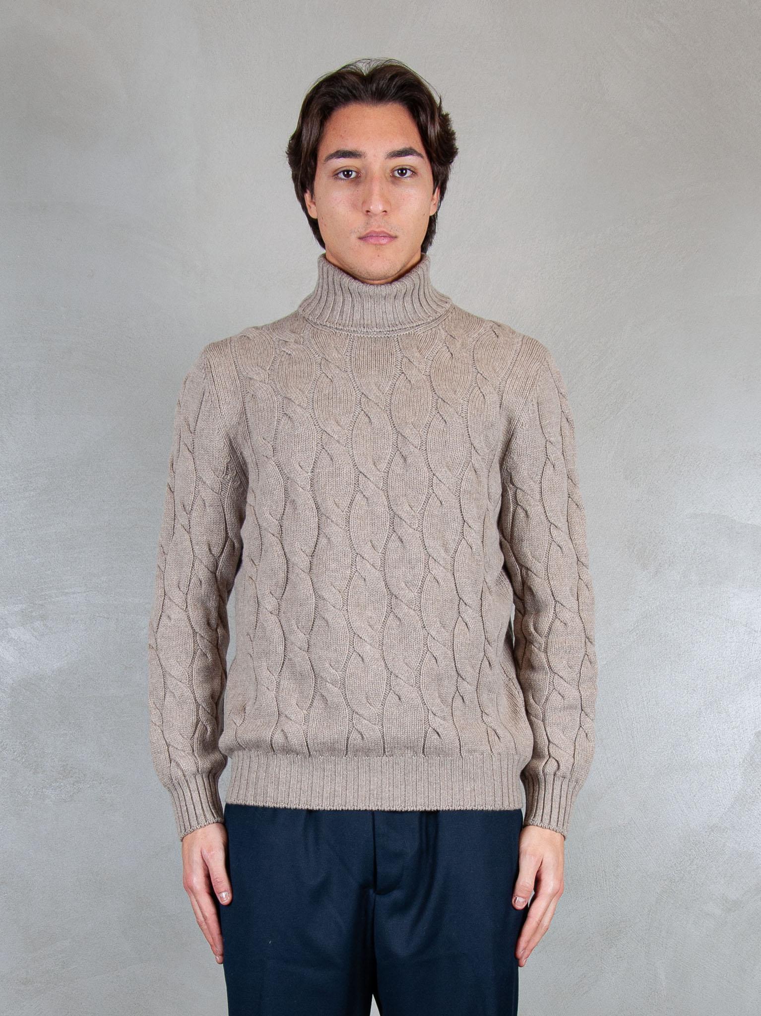 Raphael1966 Maglia Dolcevita treccia 13115-19659 030 Raphael - Grnsas 