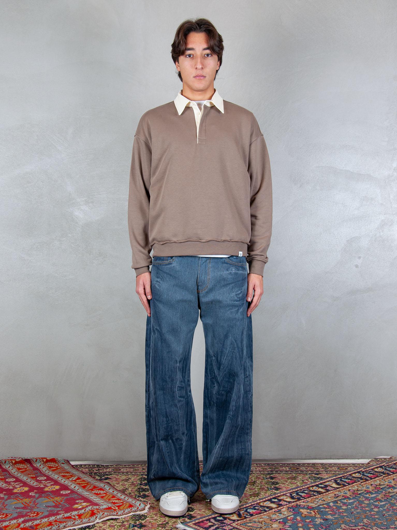 Woc felpa Lincoln polo SW133FL FANGO WOC 