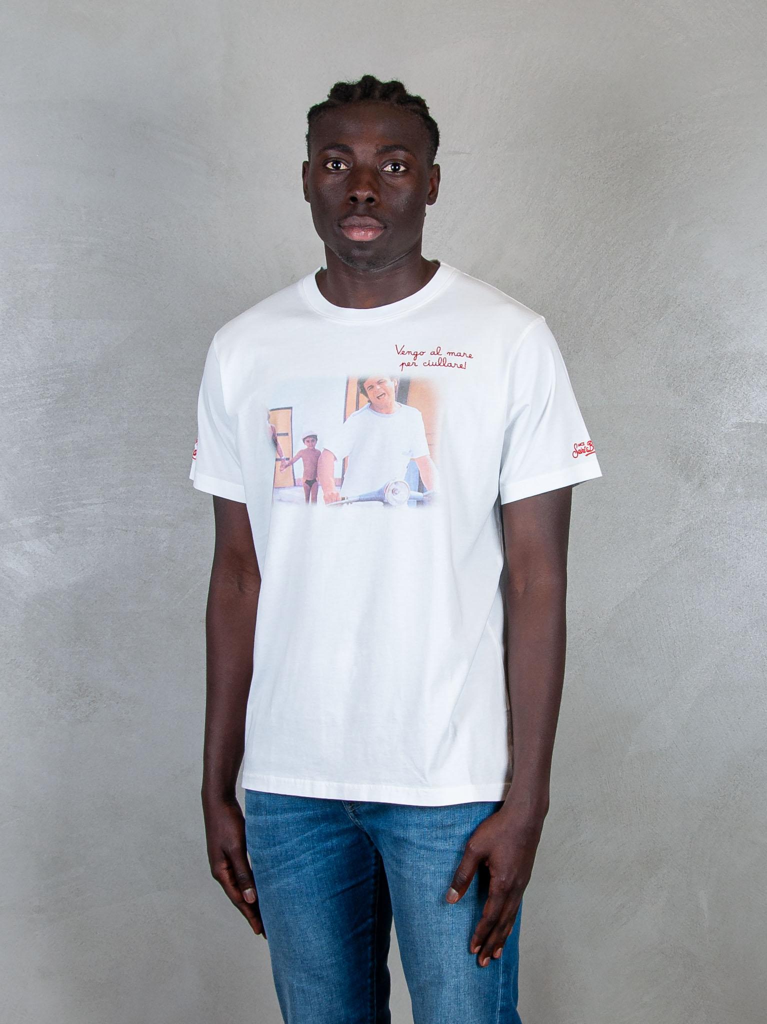 tshirt man TSHM001 05593H MC2 St Barth 