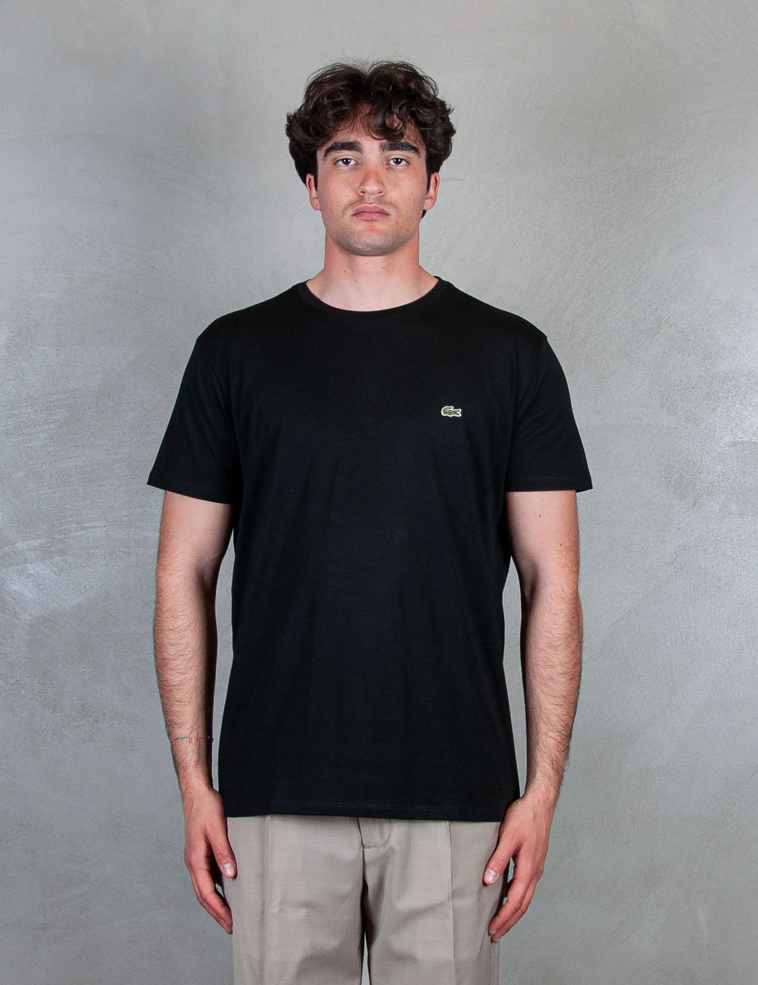 >T-Shirt in cotone Pima TH6709 031 Lacoste 