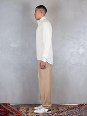 Diana Studio <BR/>Maglia half zip costa inglese DW24M070050 118 Diana Studio 