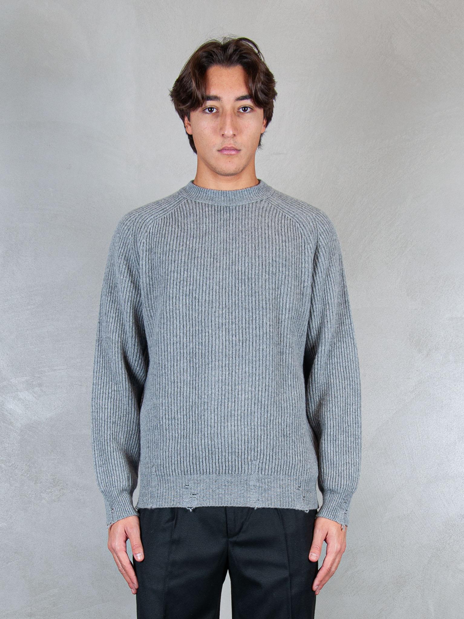 Atomofactory Maglia girocollo costa inglese FU18 05 Atomo Factory 