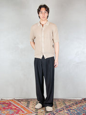 I'M Brian <BR/>Pantalone Loose 2 pinces PA3680 NERO I'm Brian 