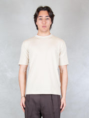 Seinse Tshirt <BR/>Doppio Collo TE3215 BEIGE Seinse 