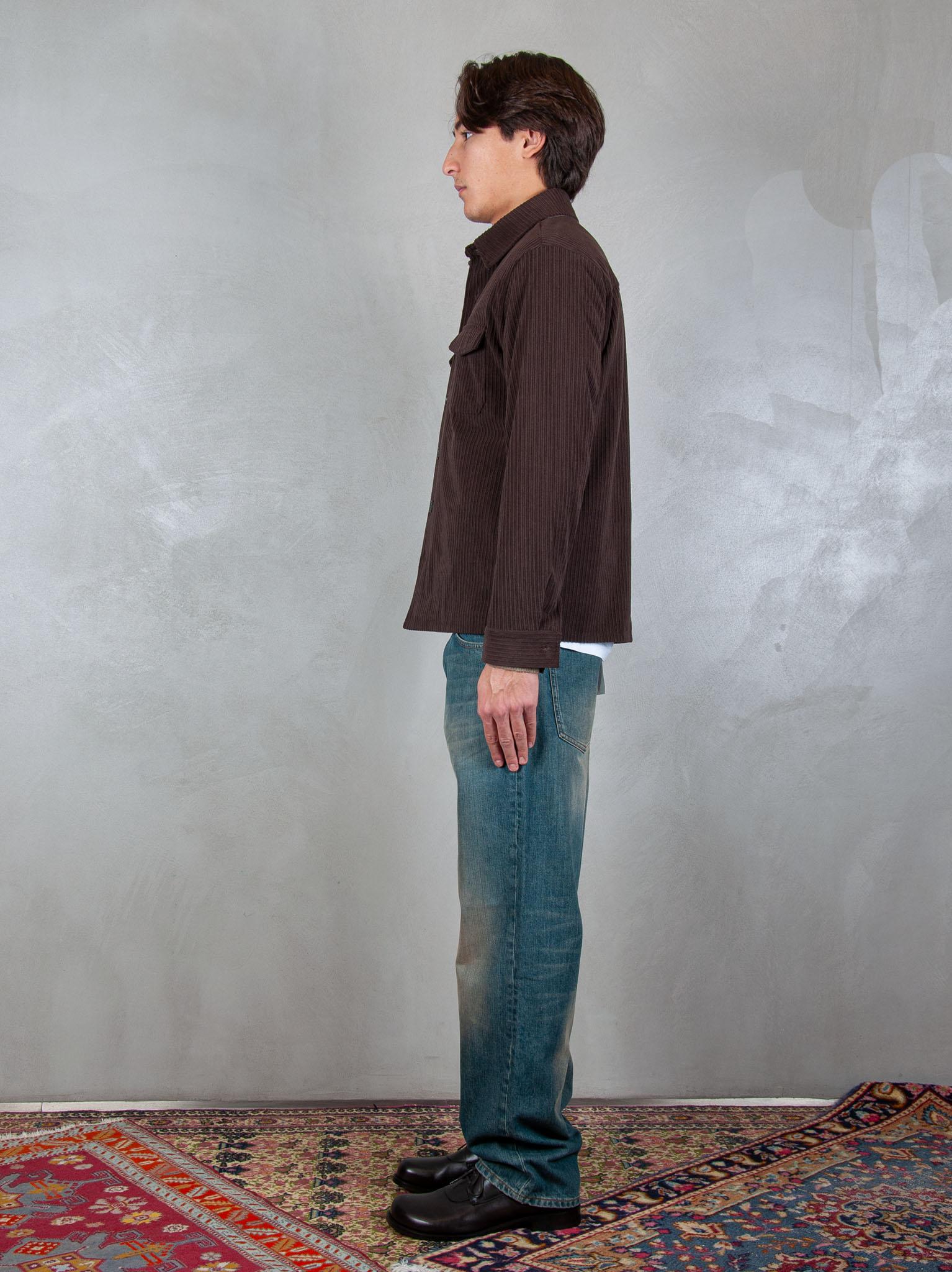 Overshirt costa GBI1067 MORO Seinse 