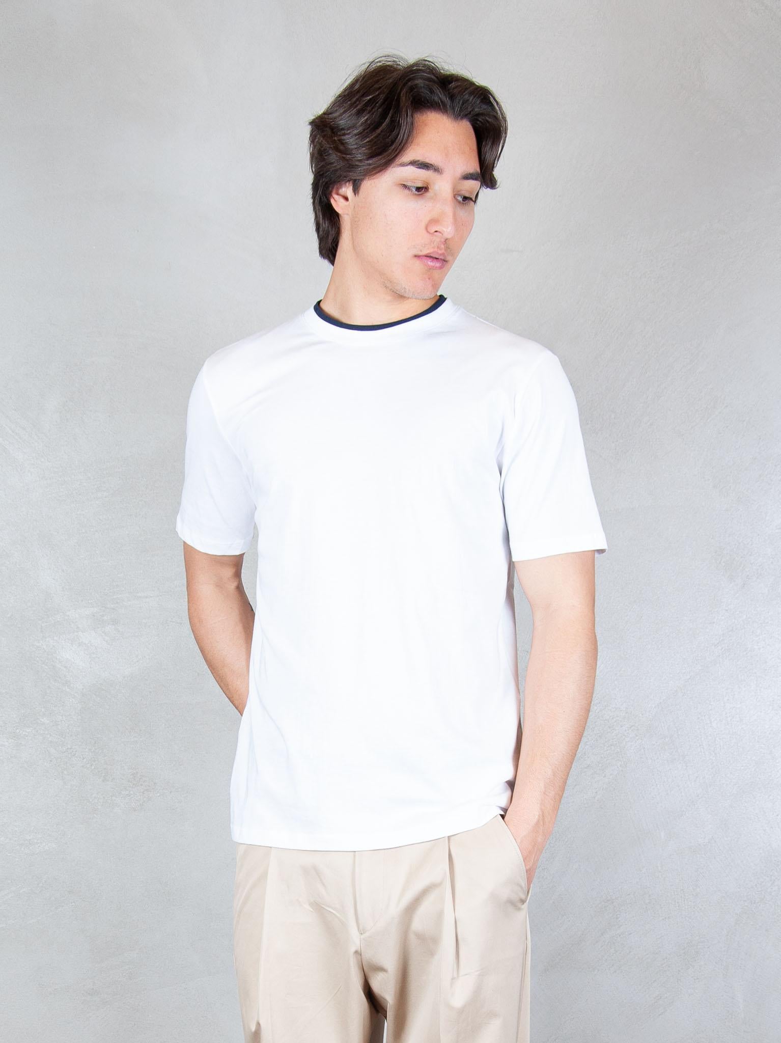 Seinse Tshirt Doppio Collo TE3215 BIANCO Seinse 