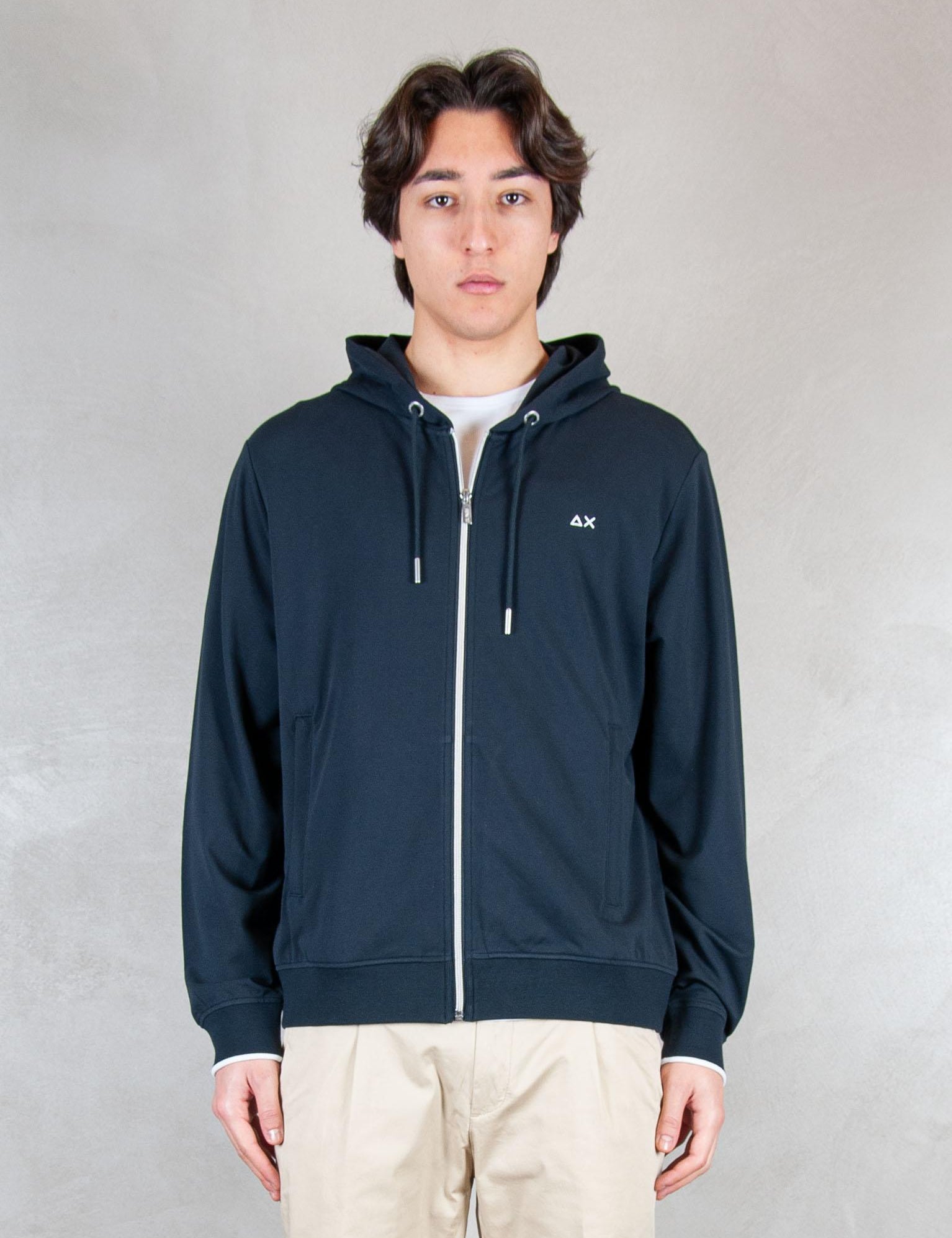 >Giubbotto Zip Piquet F36110 07 Sun68 