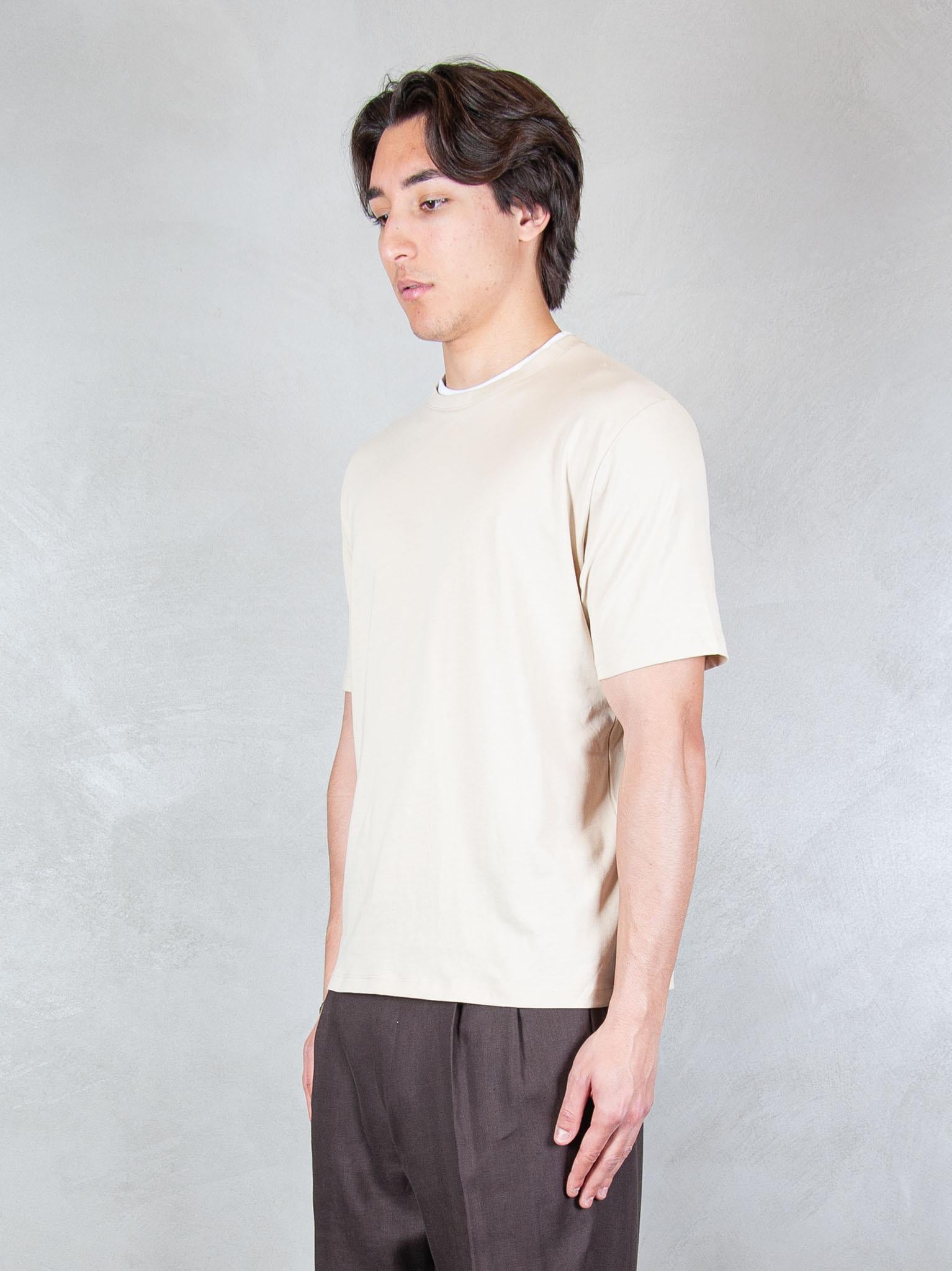 Seinse Tshirt Doppio Collo TE3215 BEIGE Seinse 