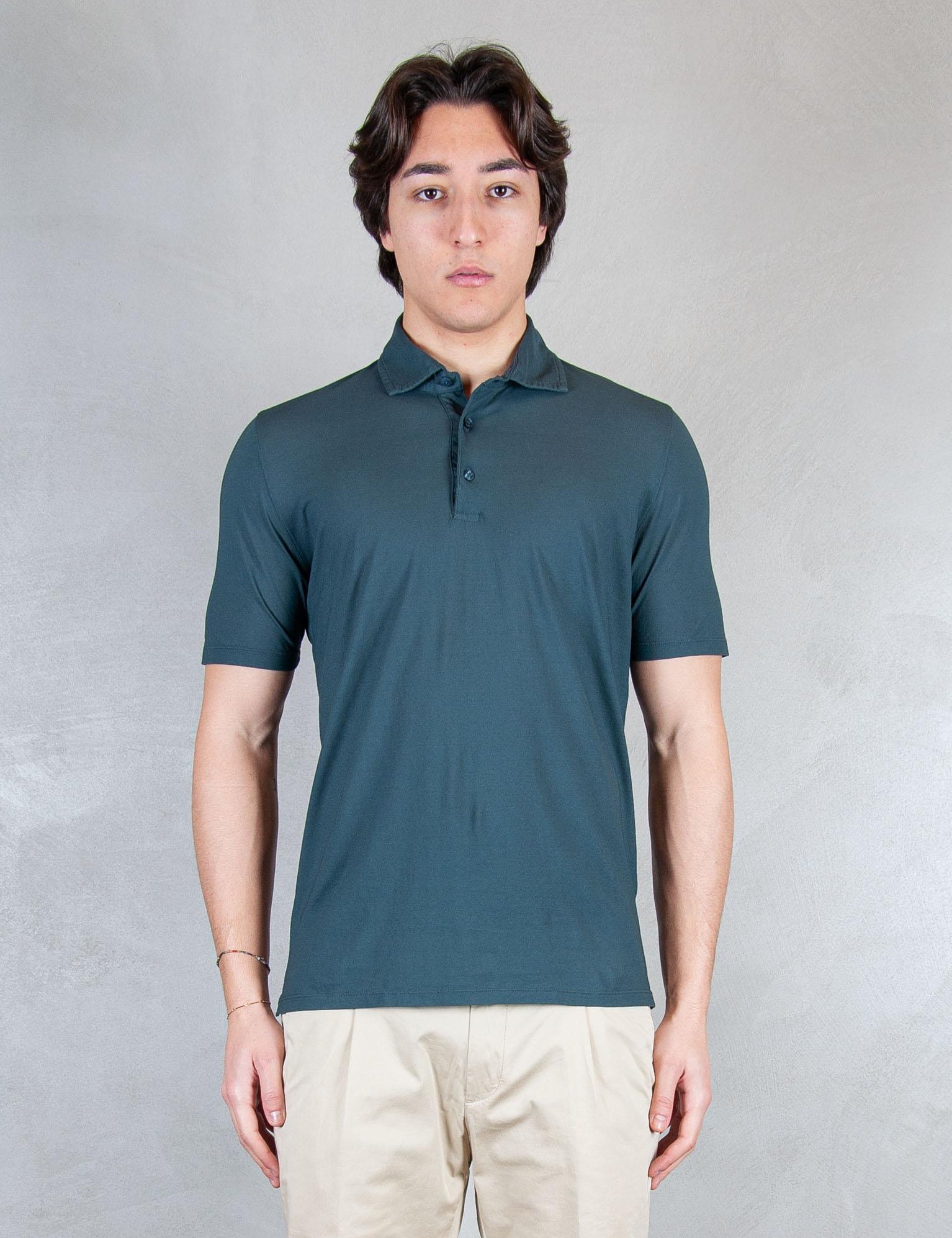 >Polo cotone Crepe LG1413 28 Luigi Gentile 