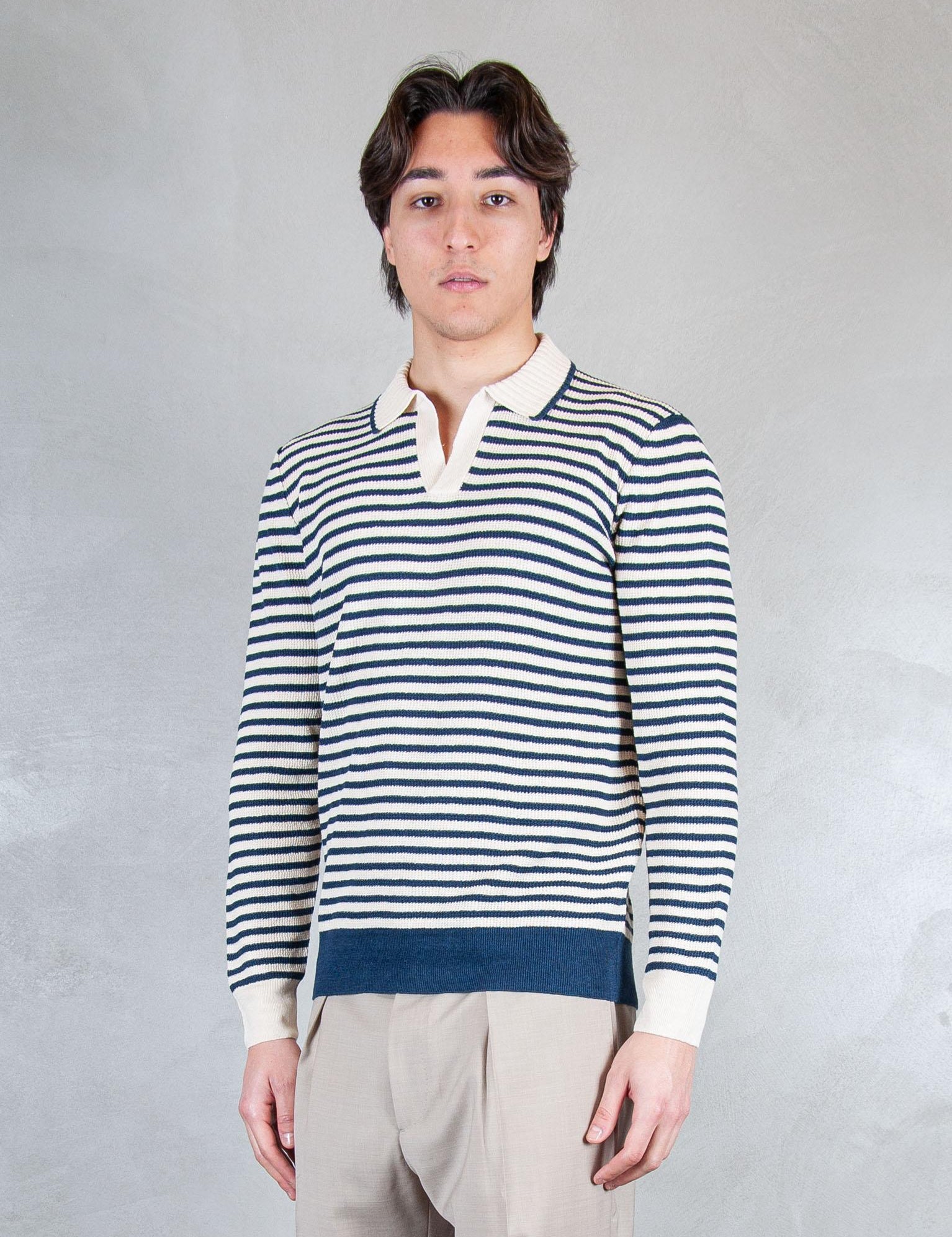 >Polo Capri Stripes 57150-18669 598 Raphael - Grnsas 