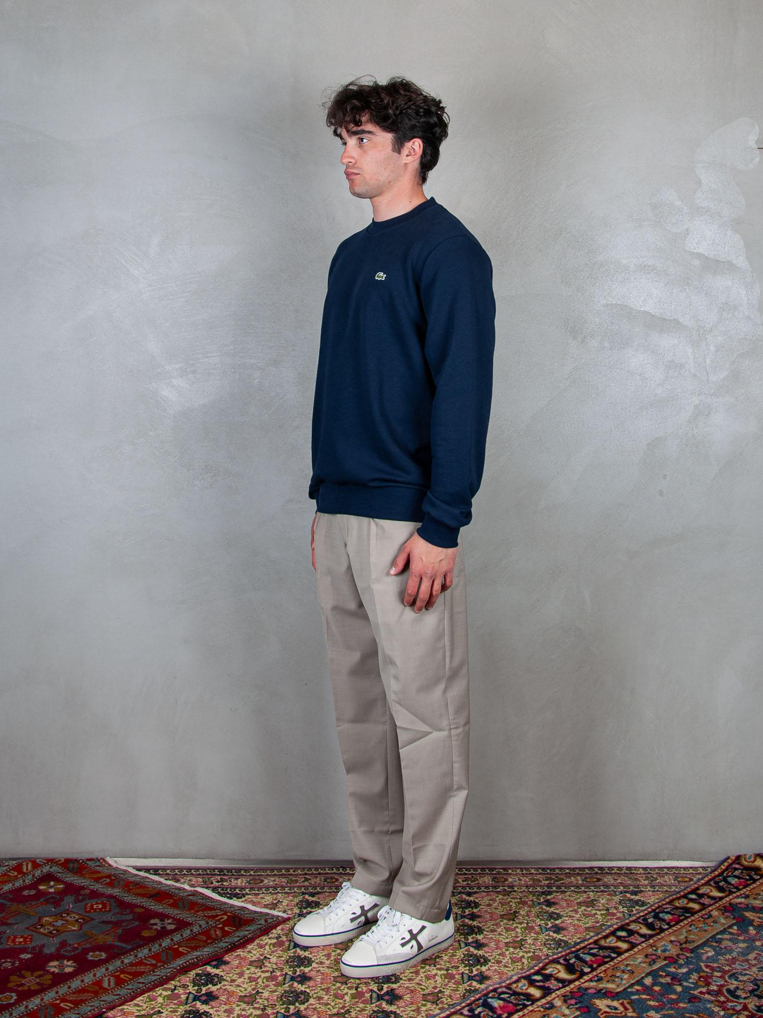 Felpa girocollo SH9801 166 Lacoste 