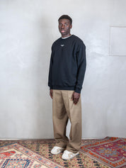 Drôle De Monsieur Felpa <BR/>Le Sweatshirt Slogan Classique SW148-CO127 BL Drôle De Monsieur 