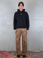 Woc felpa <BR/>Phoenix hoodie SW037FL NERO WOC 