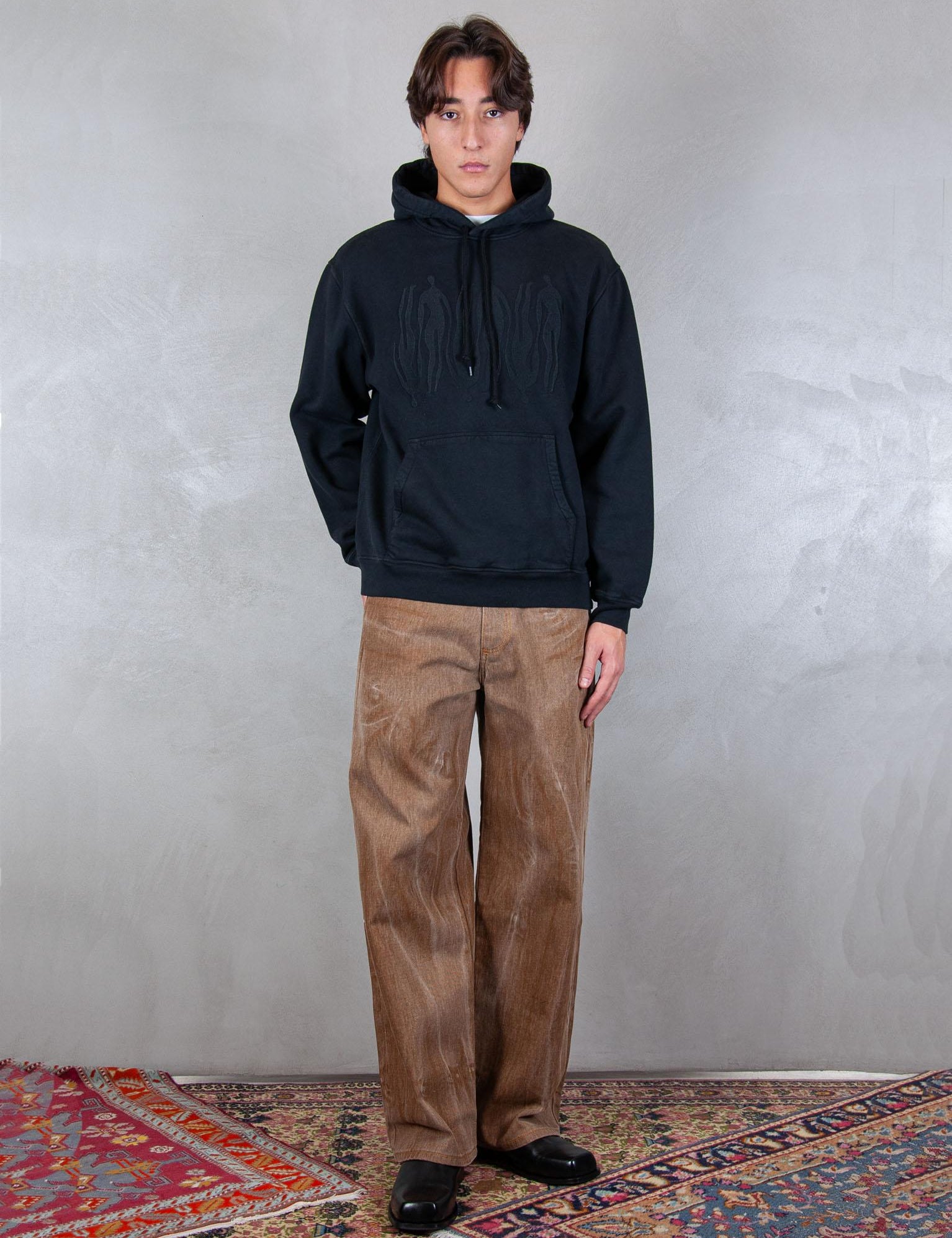 >Connected Guy hooded 54226 BLACK Parra 