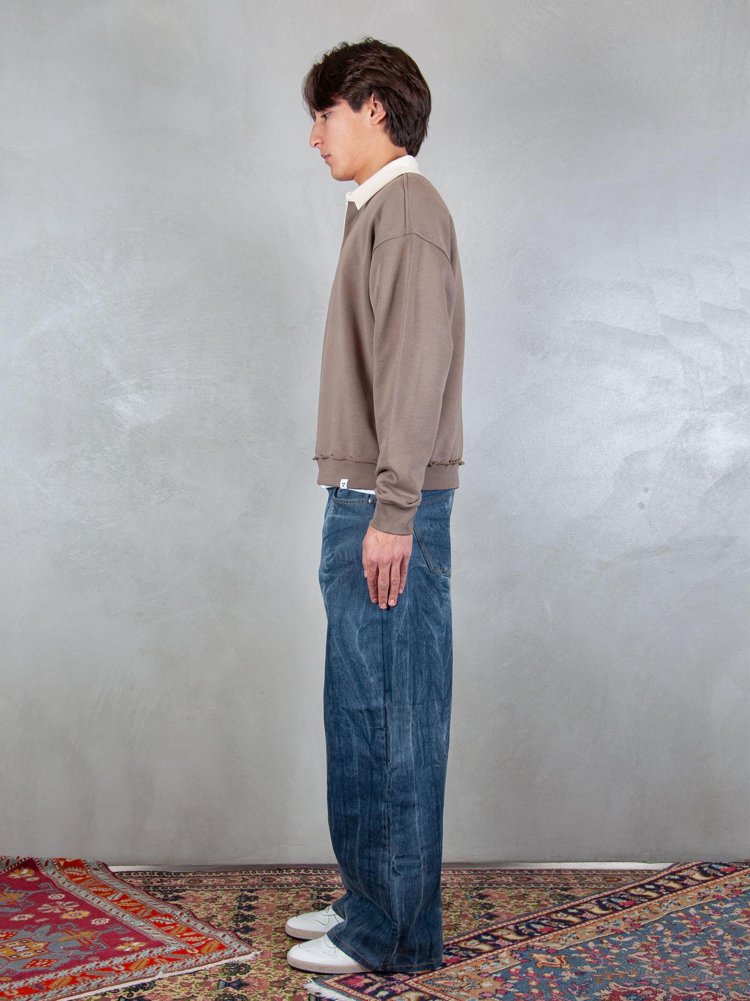 Woc felpa Lincoln polo SW133FL FANGO WOC 