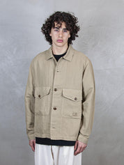 Overshirt Broken Linen Cotton OS242A-6501G 305 C.P. company 