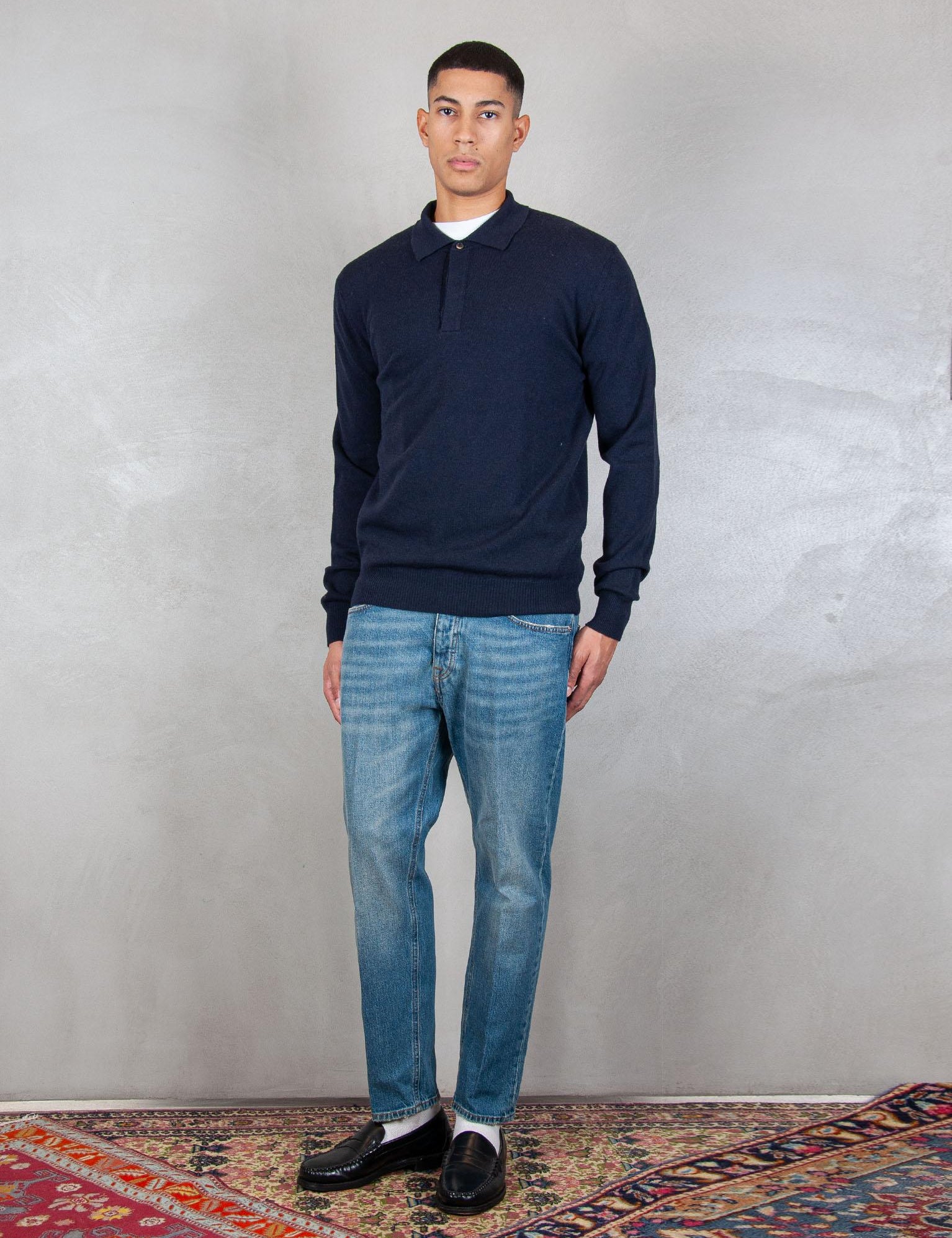 >Maglia polo AU3103BU 1001 Alpha Studio 