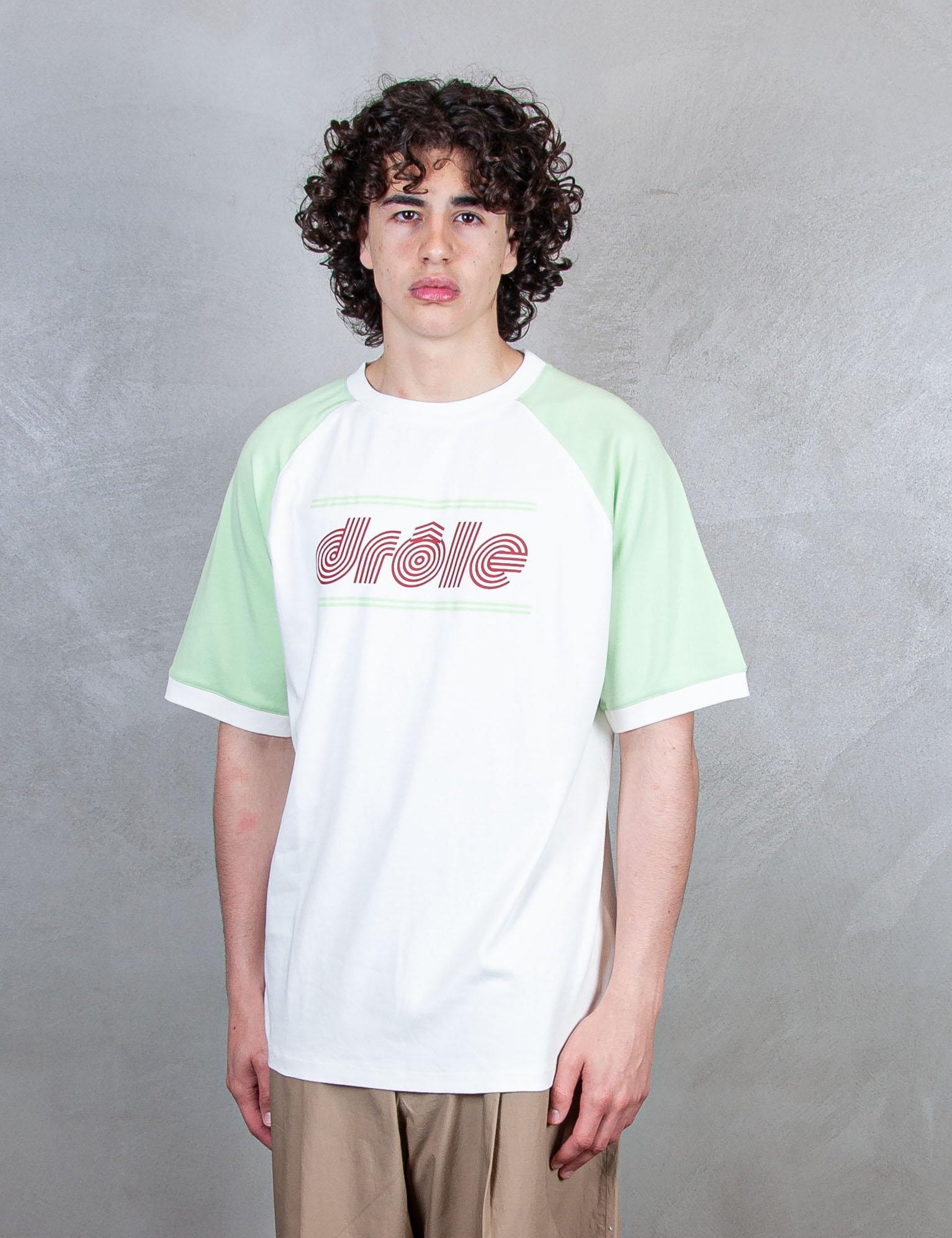 Le T-Shirt Drôle Tennis G-TS247-CO002 OW Drôle De Monsieur 