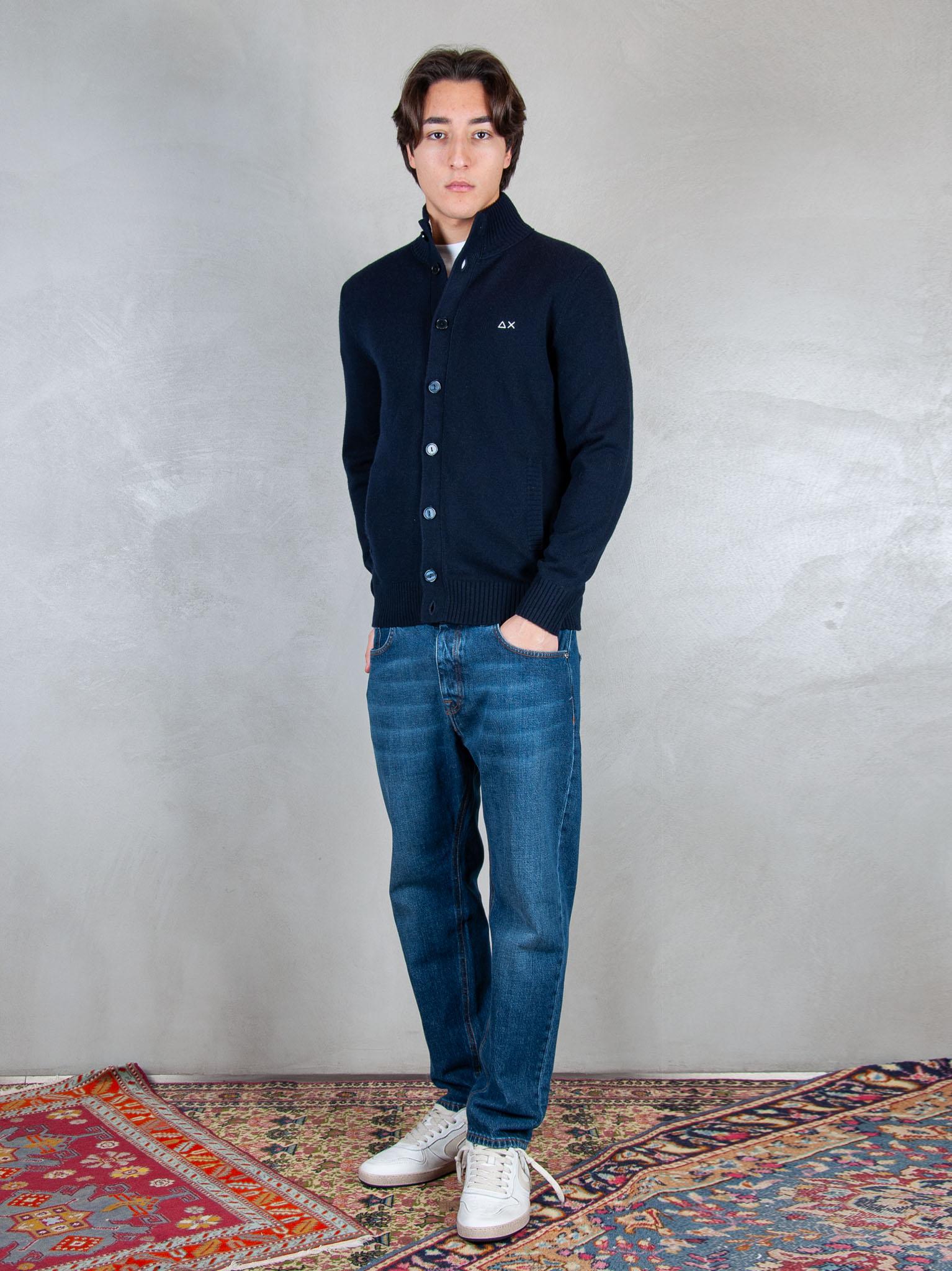 Sun68 Maglia Giubbotto Bottoni K45111 07 Sun68 