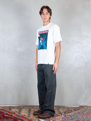 Parra T-shirt <BR/>Super Nothing tee 54100 WHITE Parra 