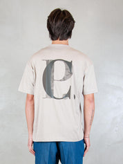 C.P. Company Tshirt <BR/>Logo Crew TS087A-005100W 904 C.P. company 