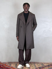 Hi Five Cappotto <BR/>Victorian VICTORIAN PIED POULE-MARRONE Hi Five 