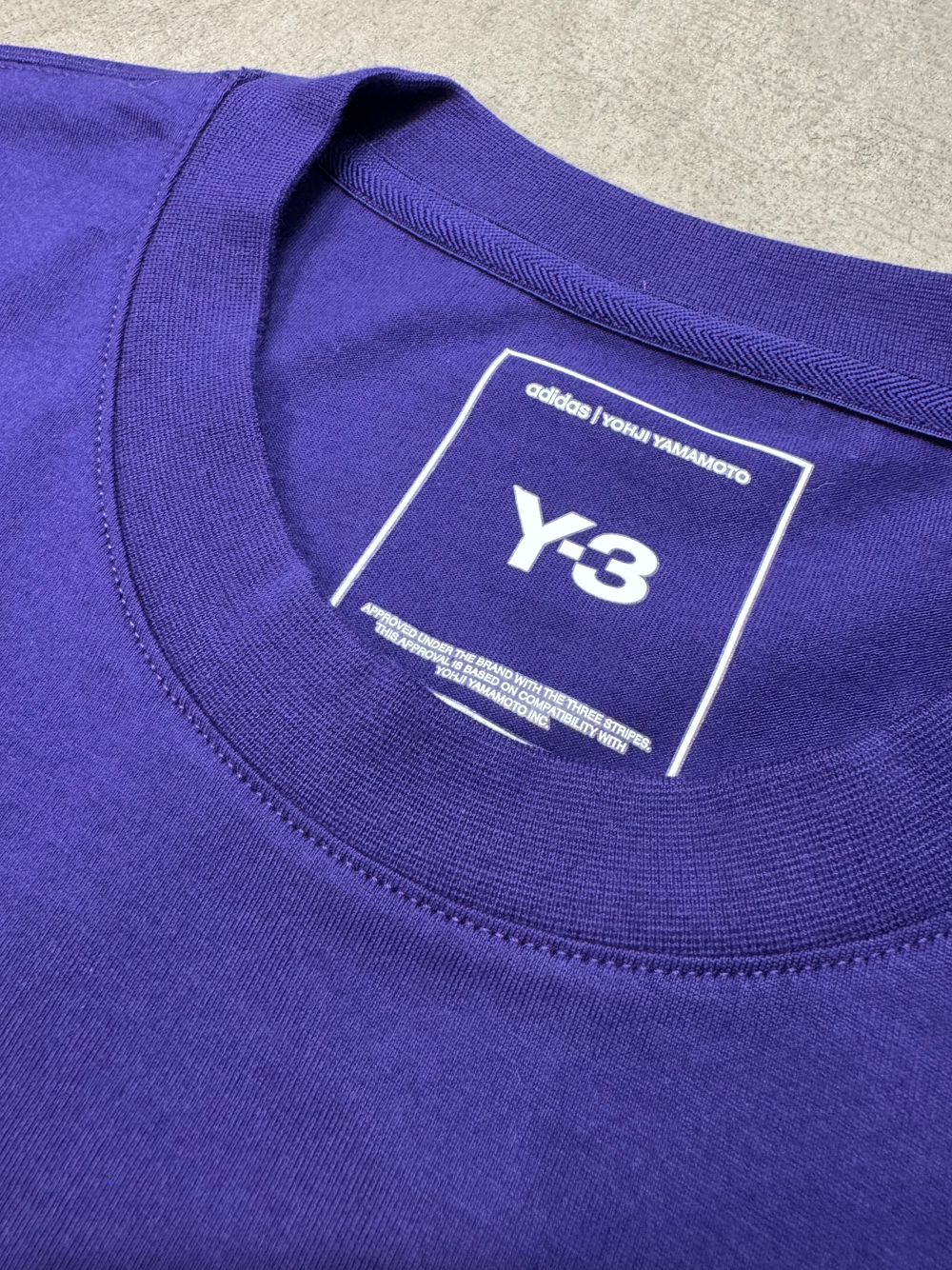 Reg SS Tee JD9831 CPURPL Y3 