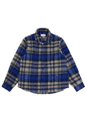 Ader Error Giubbotto <BR/>Check Fabric Overshirt BN01FWJK0118 BL-BLUE Ader Error 