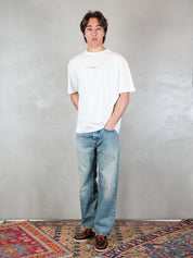 C.P. Company Tshirt <BR/>Logo Crew TS087A-005100W 103 C.P. company 