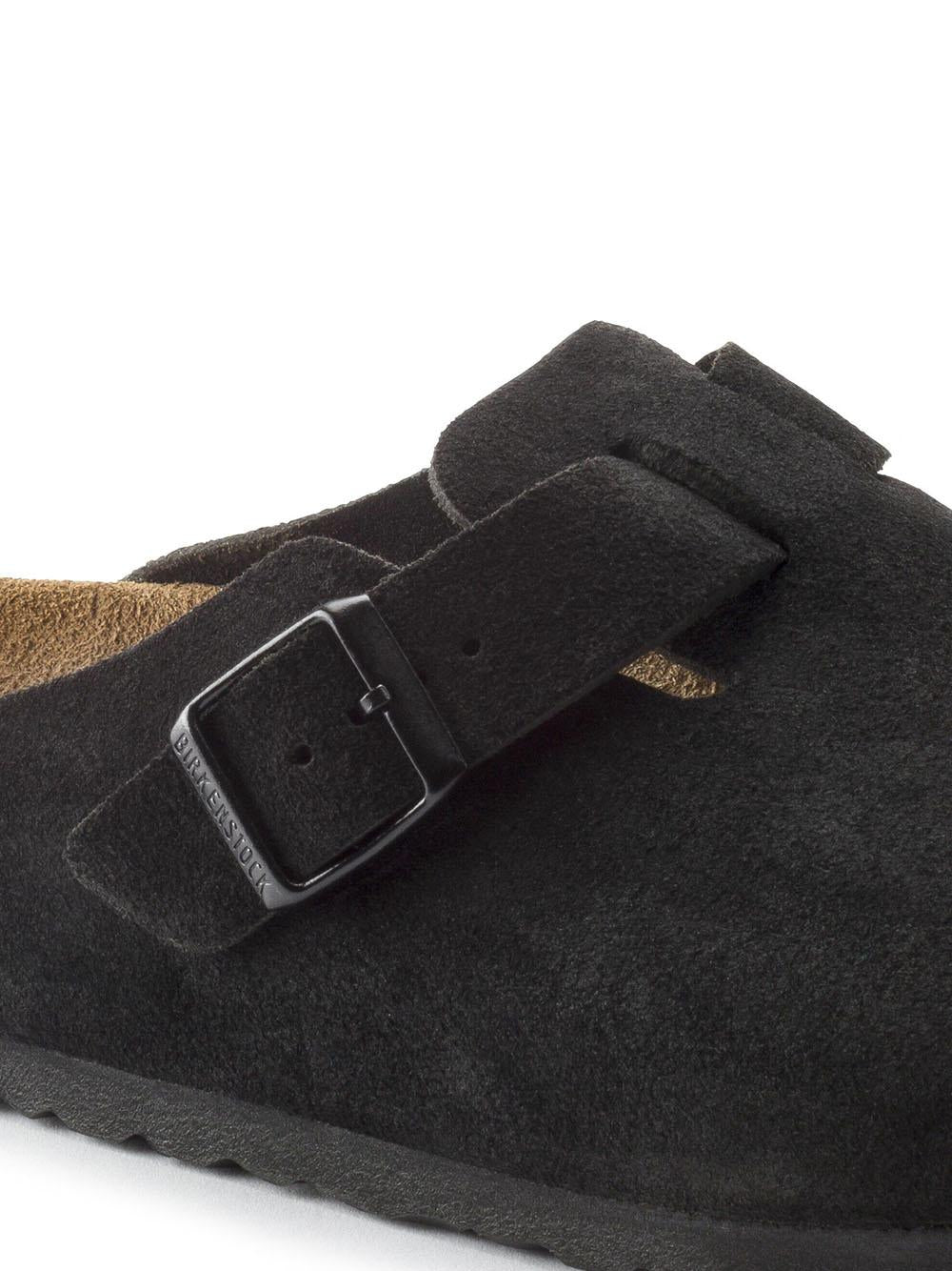 Birkenstock Boston Suede BOSTON SUEDE-BLACK Birkenstock 