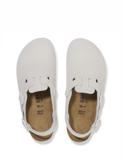 Birkenstock <BR/>Tokio Suede TOKIO SUEDE-ANTIQUE WHT Birkenstock 