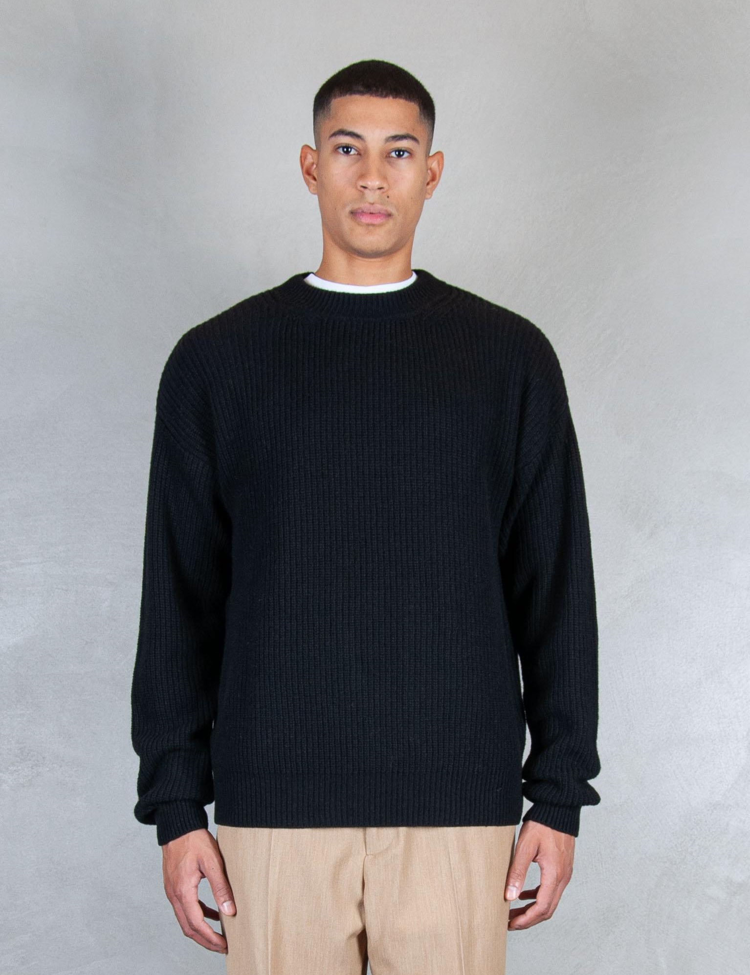 Maglia girocollo costa inglese DW22M050001 300 Diana Studio 